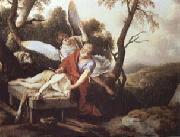 Laurent de la Hyre Abraham Sacrificing Isaac USA oil painting artist